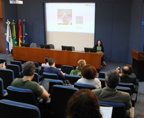 Encontro do Serviço Alemão de Intercâmbio Acadêmico com os ex-bolsistas do DF. 31/10/2025 Foto: Beto Monteiro/Ascom UnB